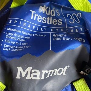 Marmot Trestles 30 kids sleeping bag